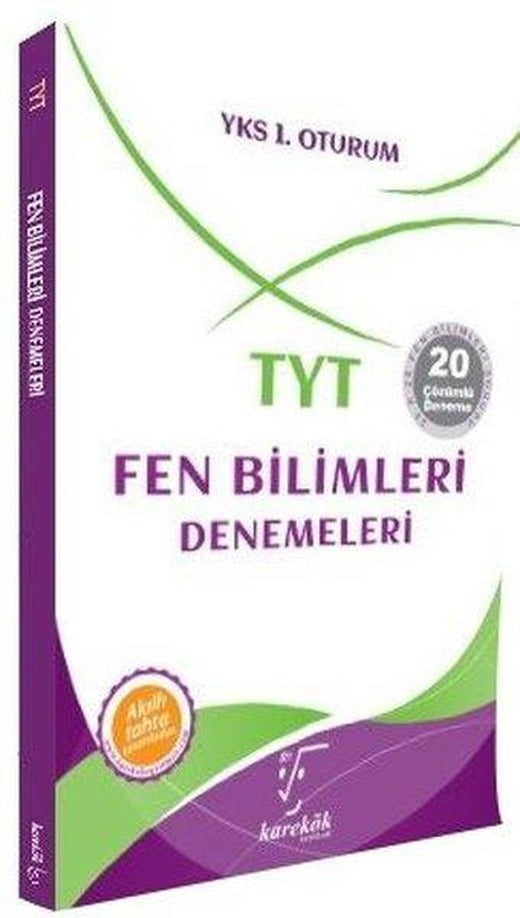 TYT Fen Bilimleri Denemeleri-YKS 1.Oturum | Karekök Eğitim Yayın (İnce Kapak)