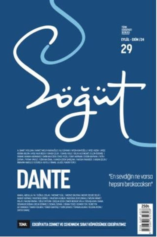 Söğüt - Türk Edebiyatı Dergisi Sayı 29 / Eylül - Ekim 2024 | Söğüt Dergisi Yayınları (Ciltsiz)