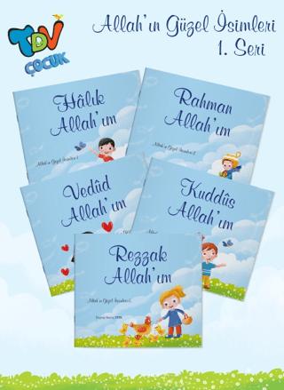 Allahın Güzel İsimleri Seti (5 Kitap Takım)