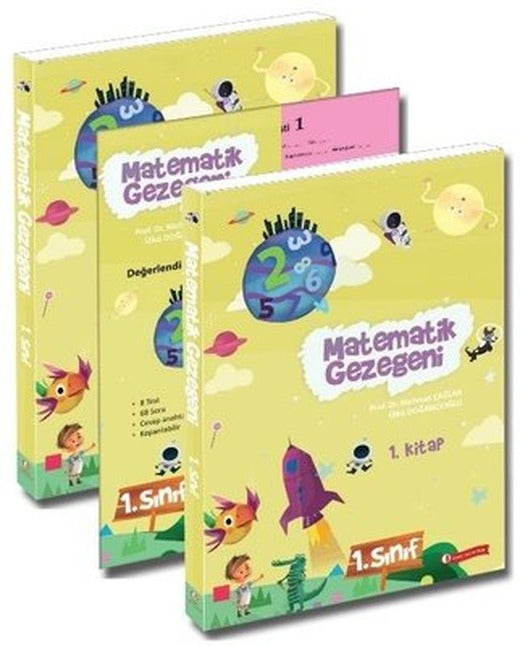 Matematik Gezegeni 1. Sınıf (3 kitap takım) | Odtü Eğitim (İnce Kapak)