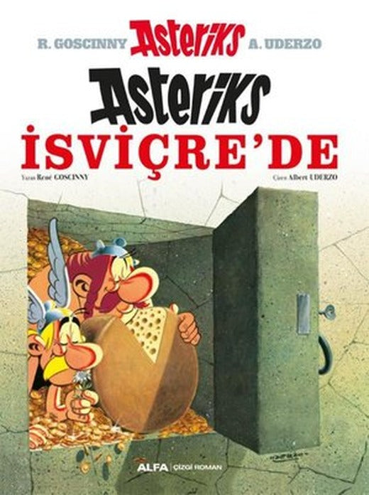 Asteriks - İsviçre'de | Alfa Yayıncılık (İnce Kapak)