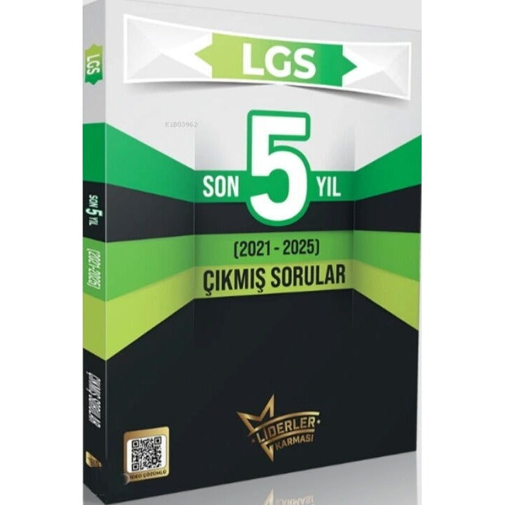 LGS Son 5 Yıl Çıkmış Sorular (2021-2025) | Liderler Karması Yayınları (Ciltsiz)