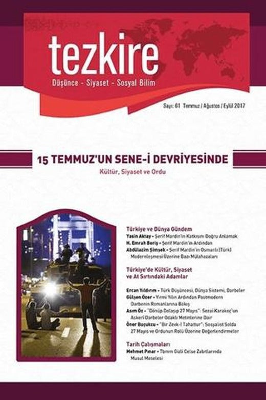 Tezkire Dergisi Sayı: 61 Temmuz - Ağustos - Eylül 2017 | Tezkire Dergisi (Ciltsiz)