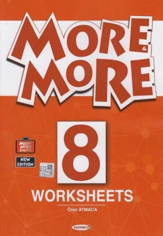 8. Sınıf More and More Englısh Worksheet | Kurmay Yayınları (Ciltsiz)
