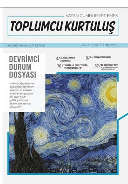 Toplumcu Kurtuluş Sayı: 11 | Uluçınar Yayınları (Ciltsiz)
