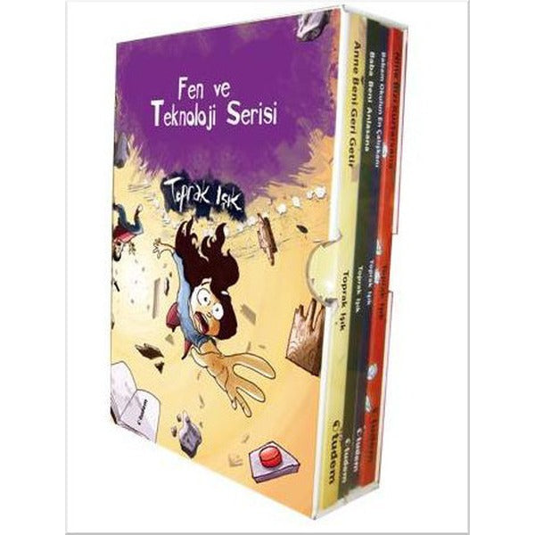 Fen ve Teknoloji Serisi Seti (4 Kitap) | Tudem Yayınları - Çocuk Kitapları Dizisi (İnce Kapak)