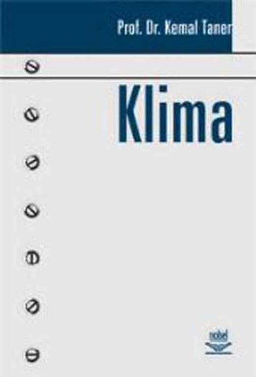 Klima | Nobel Akademik Yayıncılık (İnce Kapak)