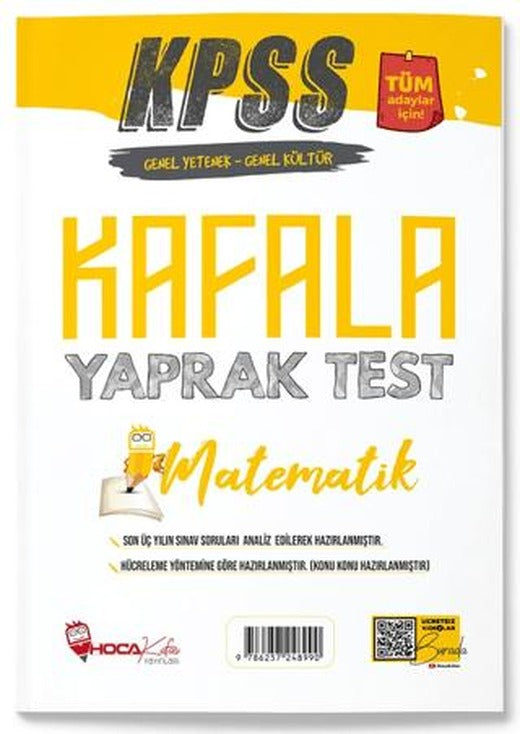 Hoca Kafası KPSS Matematik Öğreten Yaprak Test Hoca