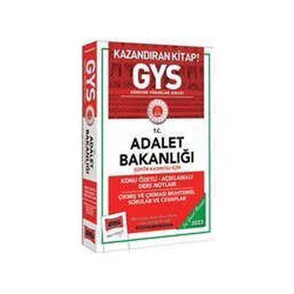 Yargı Yayınları 2023 Adalet Bakanlığı Şöför Kadrosu İçin Konu Özetli Açıklamalı Ders Notları Çıkmış ve Çıkması Muhtemel Sorular ve Cevaplar | Yargı Yayınevi (Ciltsiz)