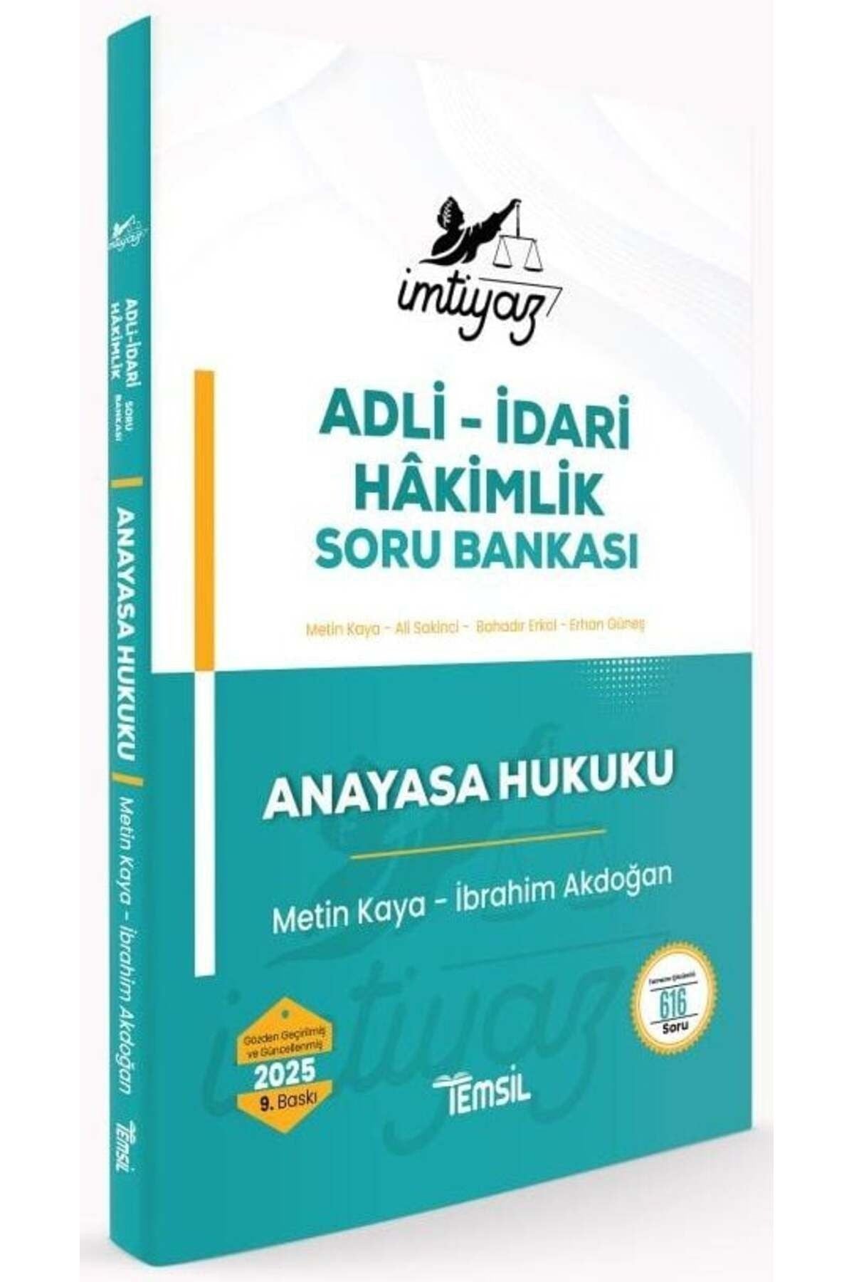 İmtiyaz Anayasa Hukuku Soru Bankası | Temsil Kitap (Ciltsiz)