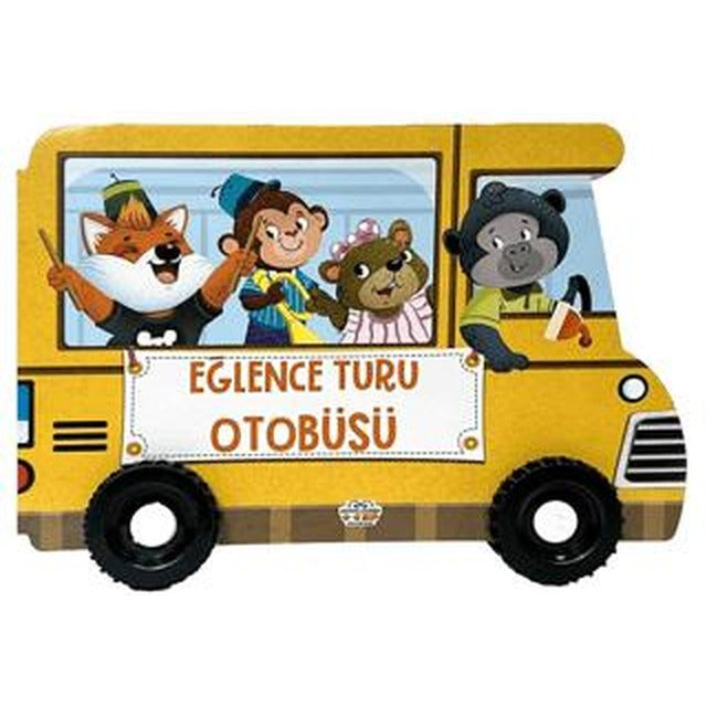 Eğlence Turu Otobüsü Tekerlekli Kitaplar