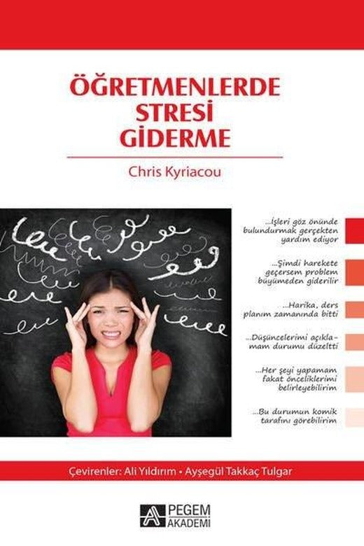 Öğretmenlerde Stresi Giderme | Pegem Akademi Yayıncılık (İnce Kapak)