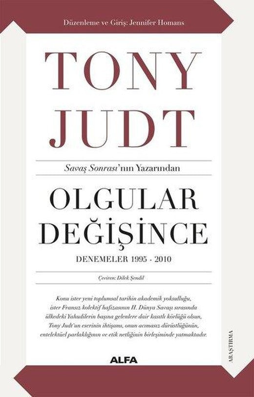Olgular Değişince: Denemeler 1995 - 2010 | Alfa Yayıncılık (İnce Kapak)