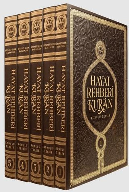 Hayat Rehberi Kur’an Konulu Tefsir 5 Cilt (Orta Boy)