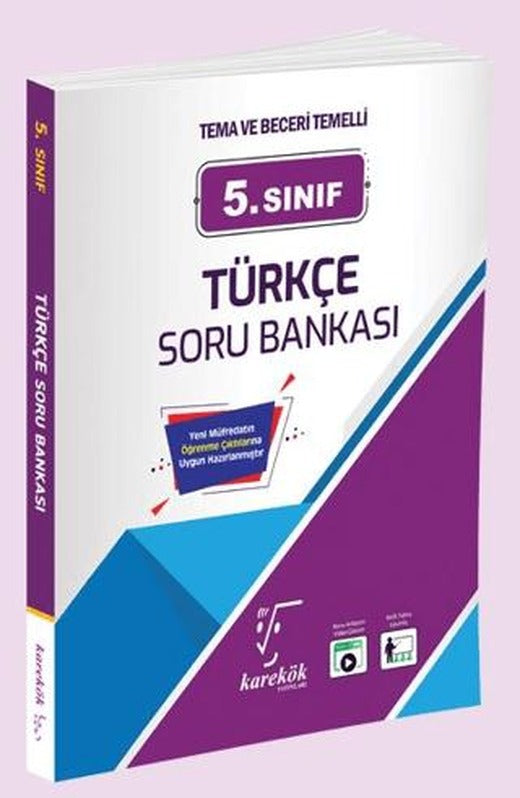 5. Sınıf Türkçe Soru Bankası | Karekök Yayıncılık (Ciltsiz)