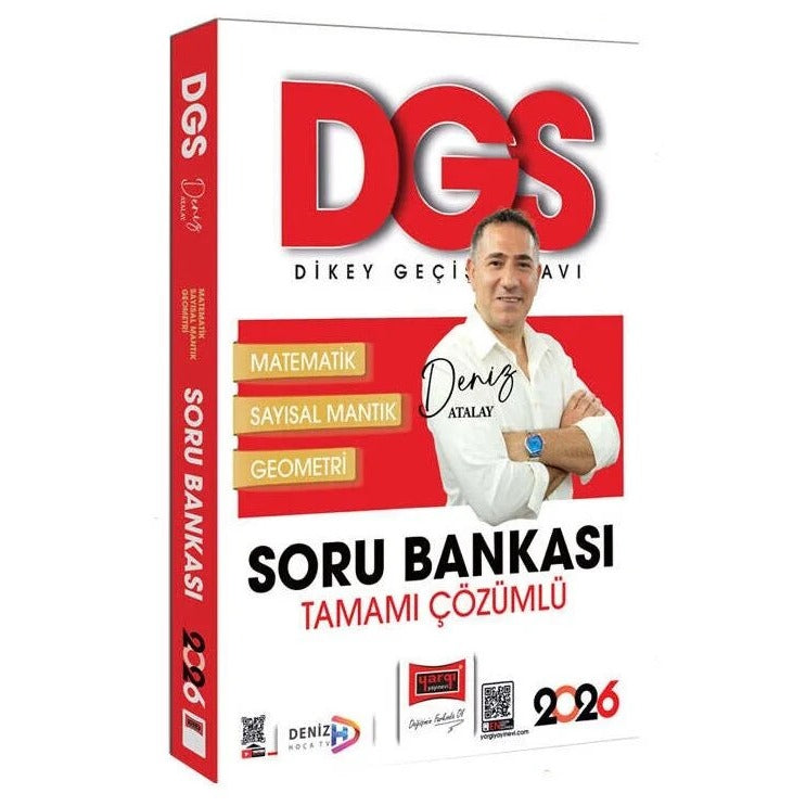 2026 DGS Tamamı Çözümlü Matematik Soru Bankası | Yargı Yayınları (İnce Kapak)