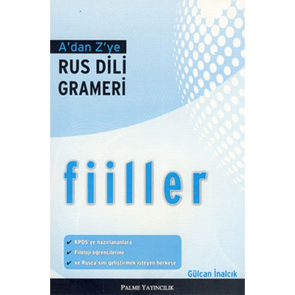 A’dan Z’ye Rus Dili Grameri - Fiiller | Palme Yayıncılık (Ciltsiz)