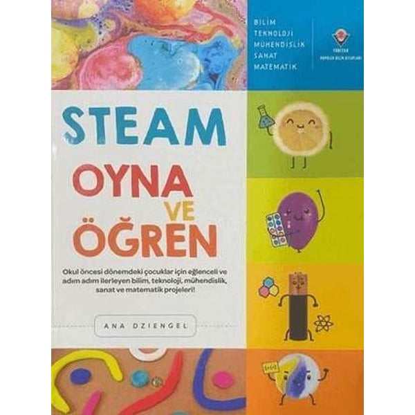 Steam Oyna ve Öğren | Tübitak Yayınları (İnce Kapak)