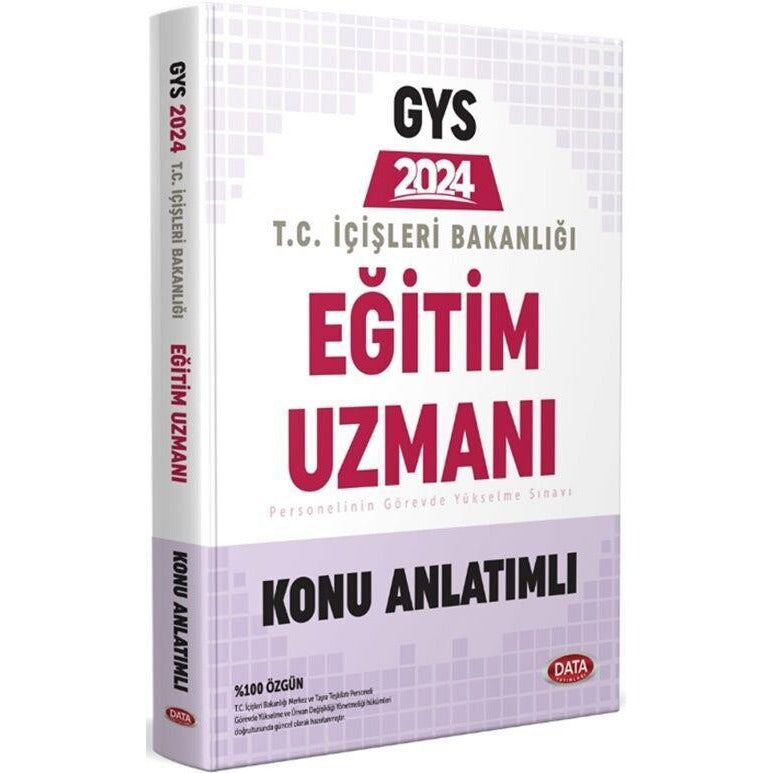 T.C. İçişleri Bakanlığı Eğitim Uzmanı GYS Konu Anlatımlı