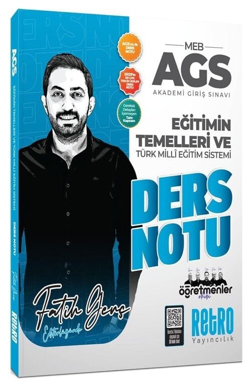2026 MEB-AGS Eğitimin Temelleri ve Türk Milli Eğitim Sistemi Ders Notu