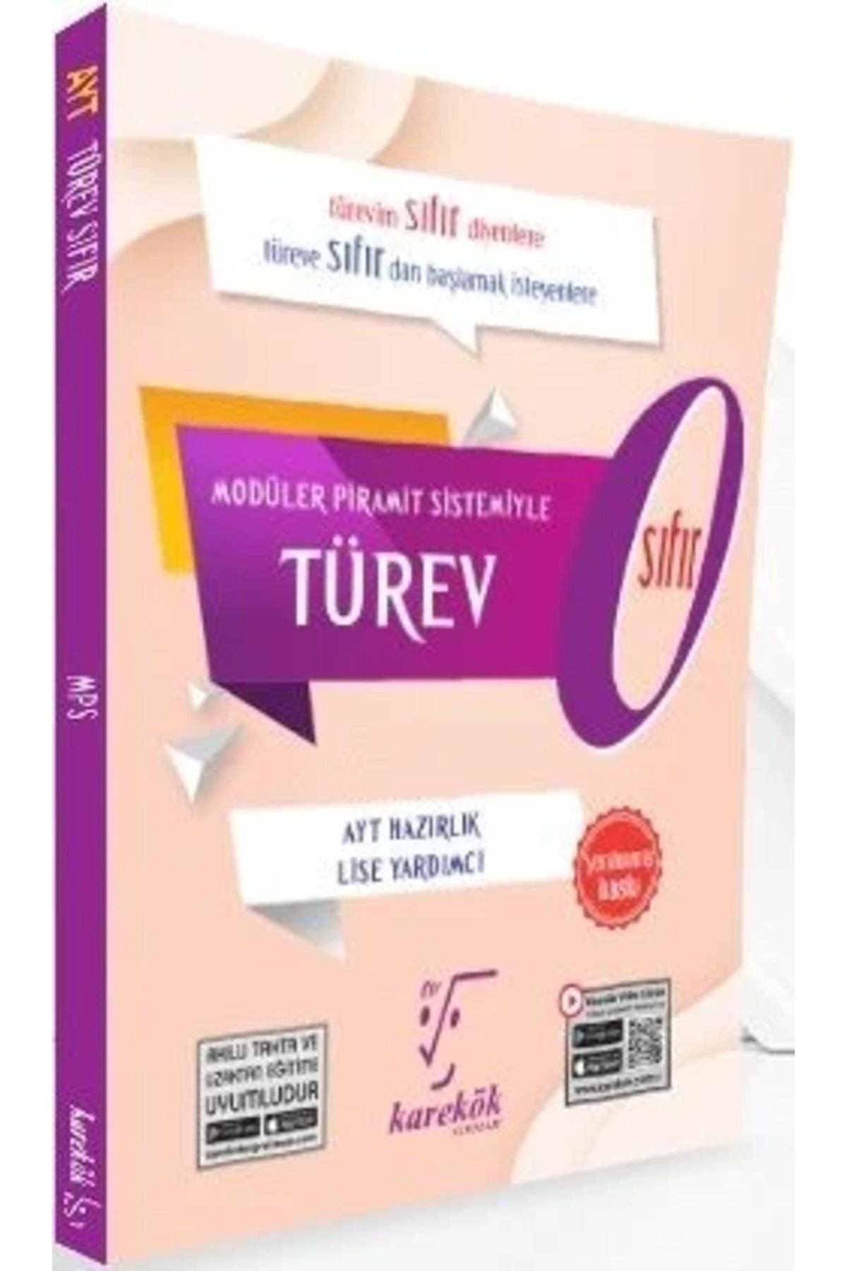 Türev Sıfır | Karekök Eğitim Yayın (İnce Kapak)