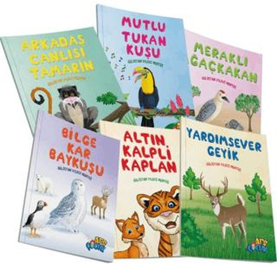 Sevimli Hayvan Dostlarımız Hikaye Seti - 6 Kitap | AFS Yayıncılık (Ciltli)