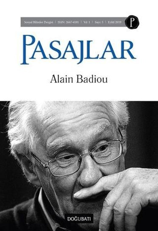 Pasajlar Sosyal Bilimler Dergisi Sayı 3 - Alain Badiou | Pasajlar Sosyal Bilimler Dergisi (Ciltsiz)