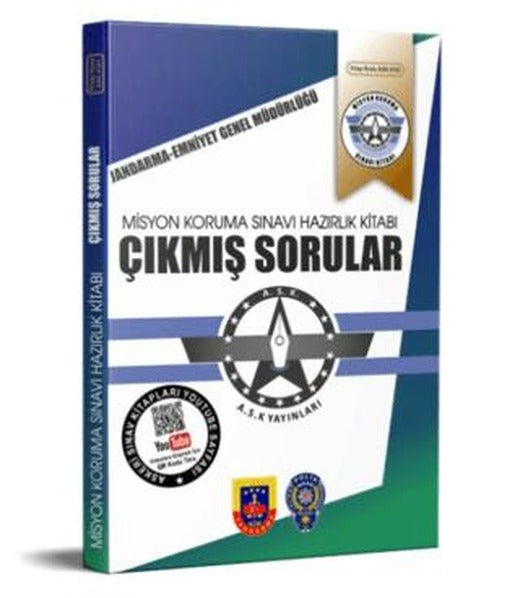 Jandarma - Emniyet Genel Müdürlüğü Misyon Koruma Sınavı Hazırlık Kitabı Çıkmış Sorular | Askeri Sınav Kitapları (Ciltsiz)