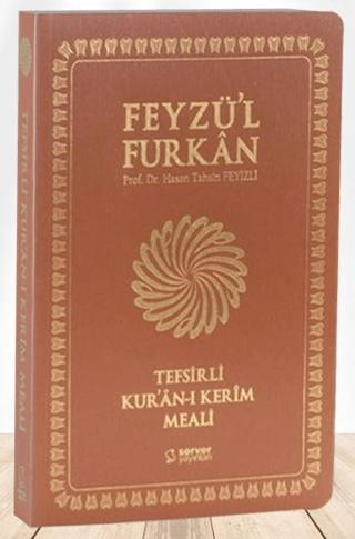 Feyzü'l Furkan Kur'ân-ı Kerîm ve Tefsirli Meali (Büyük Boy - Mushaf ve Meal - İNCE CİLT) TABA | Server Yayınları (Ciltsiz) - Resim 1