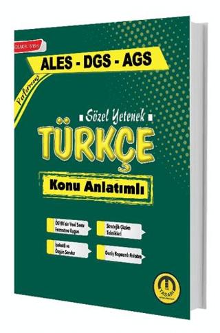 DGS ALES AGS Türkçe Konu Anlatımı