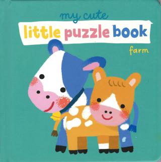 My Cute Little Puzzle: Farm | Yoyo Books (Ciltli) - Resim 1