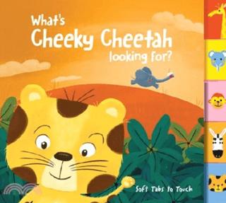 Soft Tabs to Touch: What's Cheeky Cheetah Looking For? | Yoyo Books (Ciltli) - Resim 1