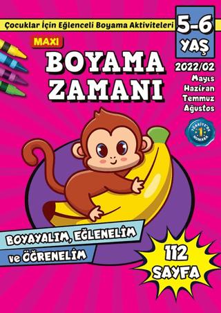 Maxi Boyama Zamanı 3 | Maxi Yayıncılık (Ciltsiz) - Resim 1