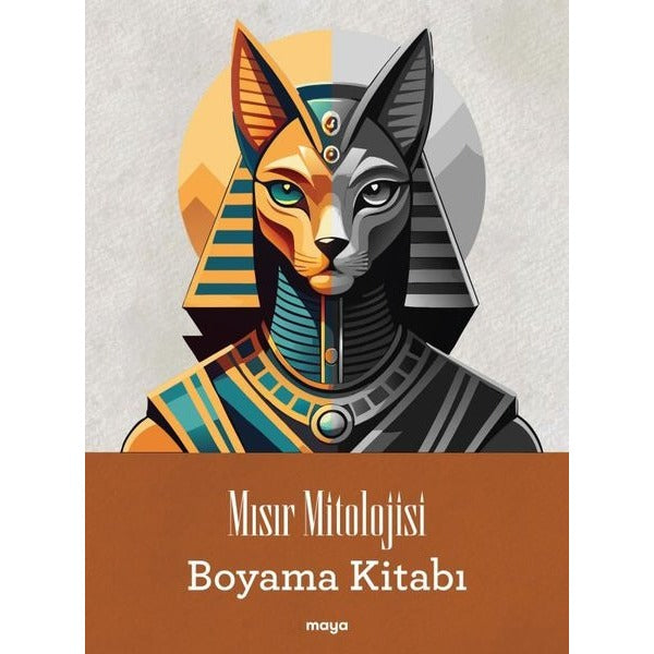 Mısır Mitolojisi Boyama Kitabı | Maya Kitap (İnce Kapak)