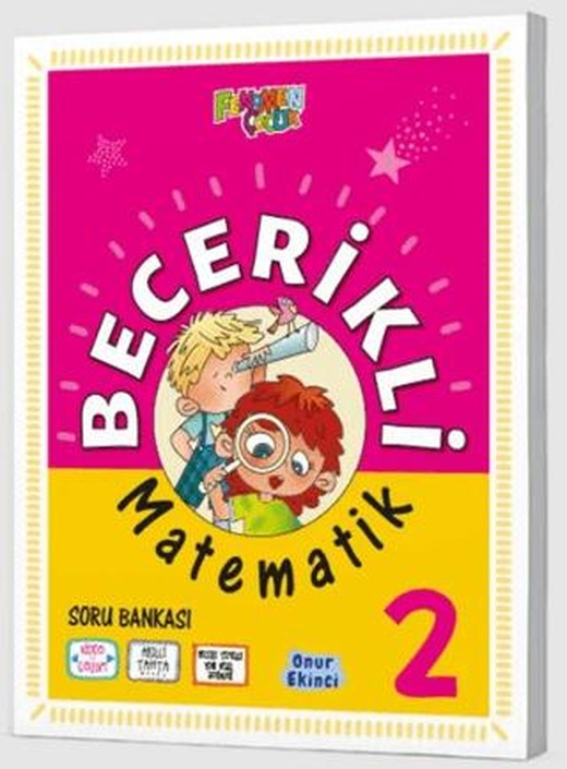 2. Sınıf Becerikli Matematik Soru Bankası | Fenomen Çocuk (Ciltsiz)