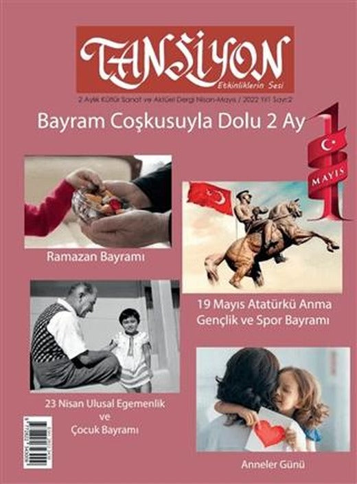 Tansiyon Aylık Kültür Sanat ve Aktüel Dergisi Sayı: 2 Nisan - Mayıs 2022 | Dilkitap Yayınları (Ciltsiz)