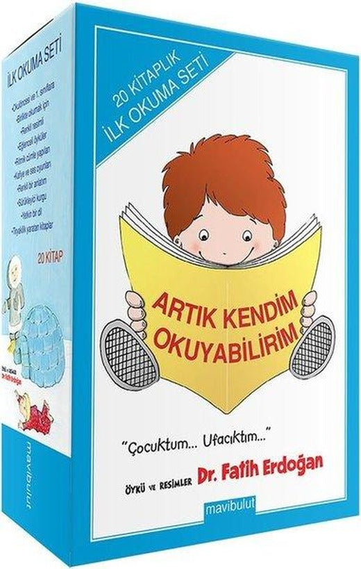 İlk Okuma Seti Tamamı 20'li Set | Mavi Bulut Yayıncılık - Okulöncesi Etkinlikleri Dizisi (İnce Kapak)