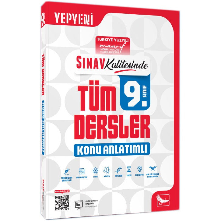 9. Sınıf Tüm Dersler Konu Anlatımlı | Sınav Yayınları (İnce Kapak)