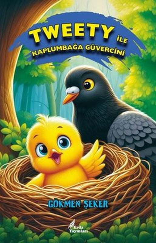 Tweety İle Kaplumbağa Güvercini | Erda Yayınları (İnce Kapak)