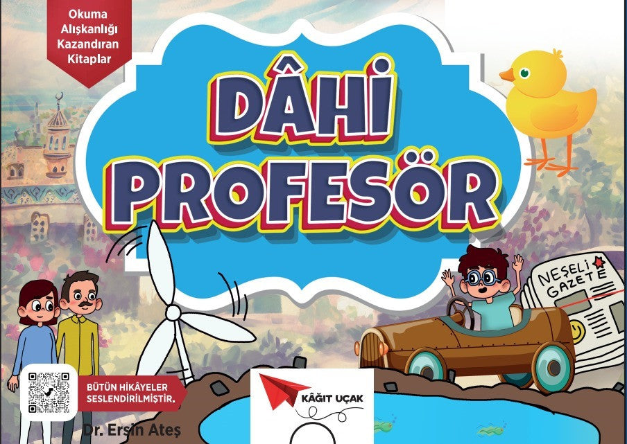 Dahi Profesör kitap kapağı
