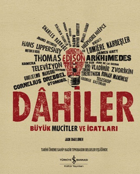 Dahiler - Büyük Mucitler ve İcatları - Jack Challoner kitap kapağı