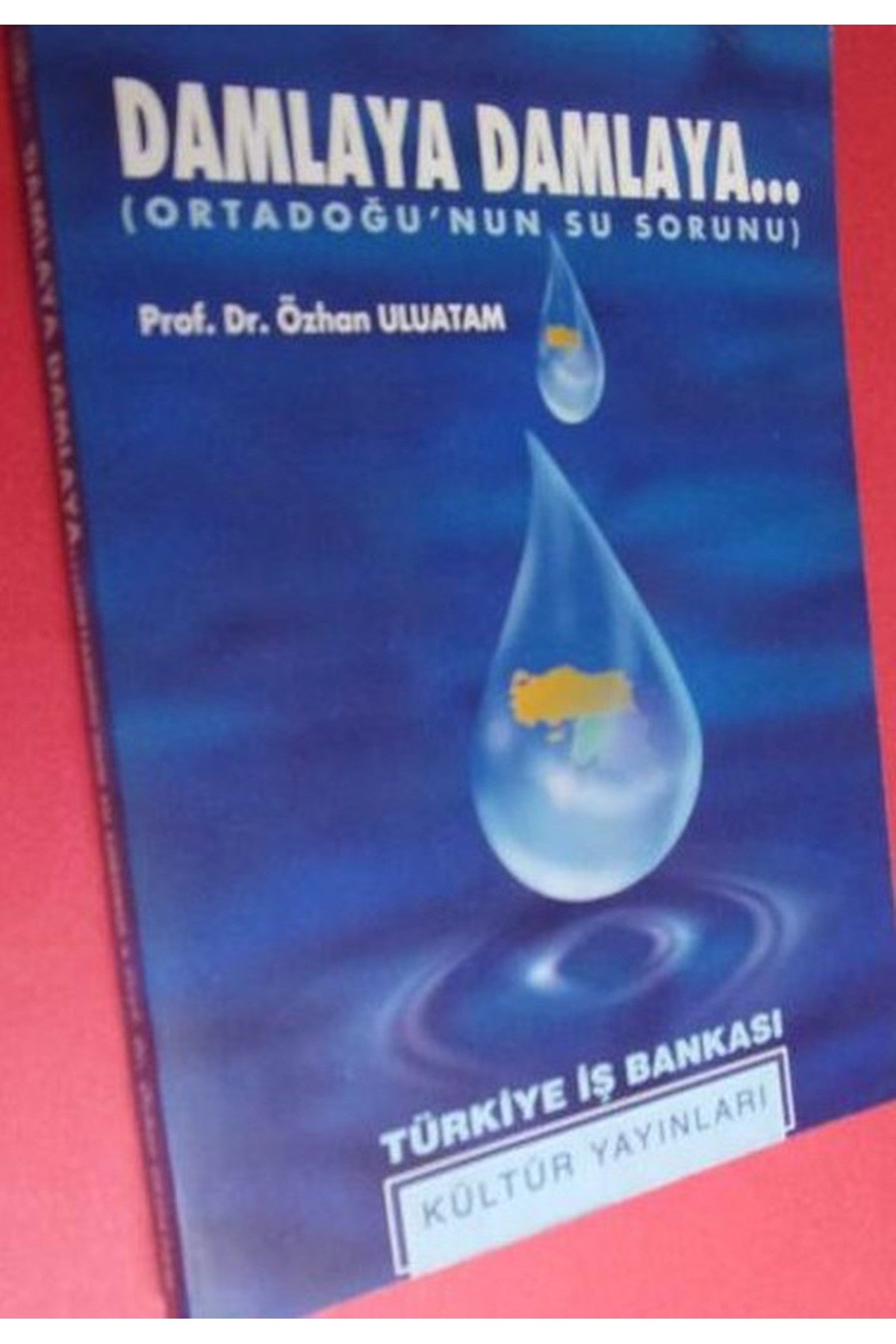 Damlaya Damlaya / Ortadoğu'Nun Su Sorunu - Prof. Dr. Özhan Uluatam - Turgut Erbek kitap kapağı