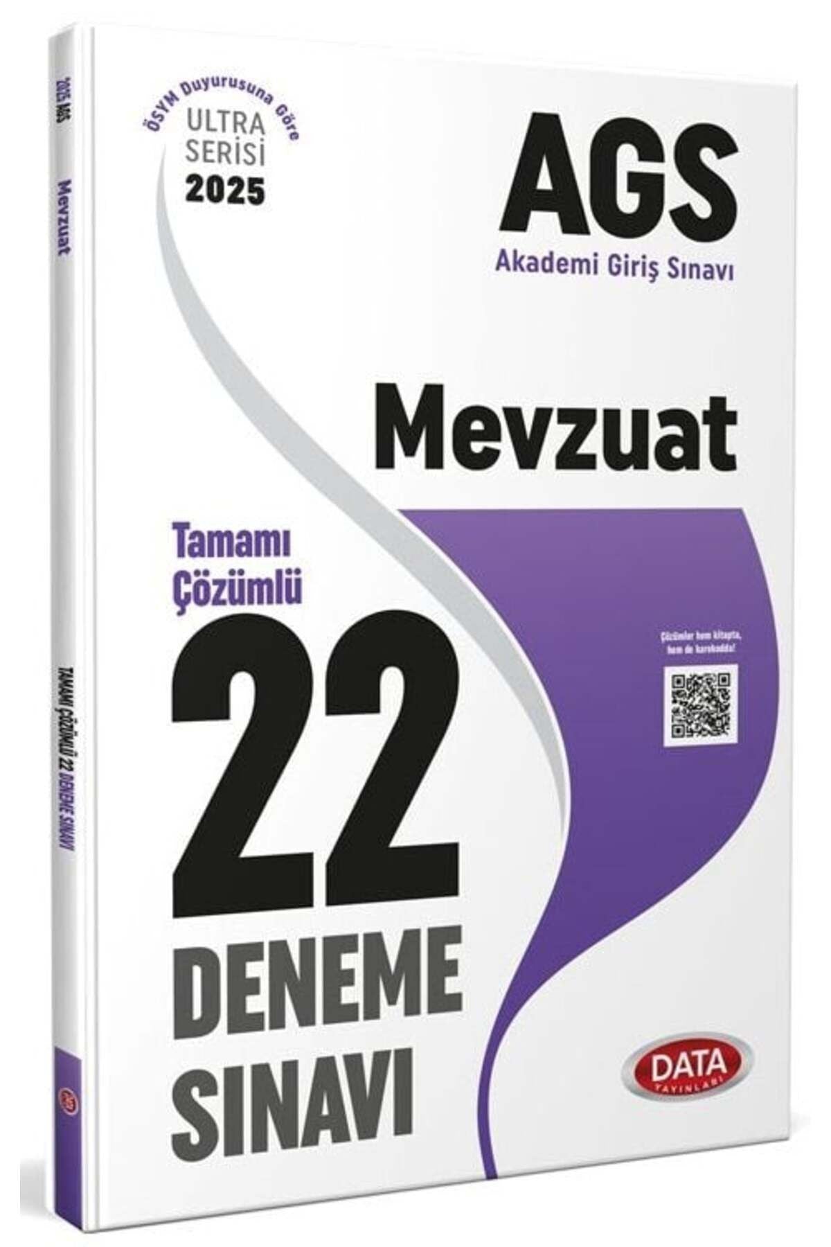 Data 2025 Meb-Ags Mevzuat 22 Deneme Çözümlü Ultra Serisi kitap kapağı