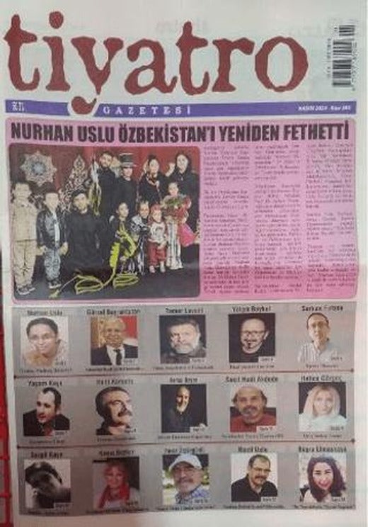 Tiyatro Gazetesi Sayı: 161 Kasım 2024 | Tiyatro Gazetesi (Ciltsiz)