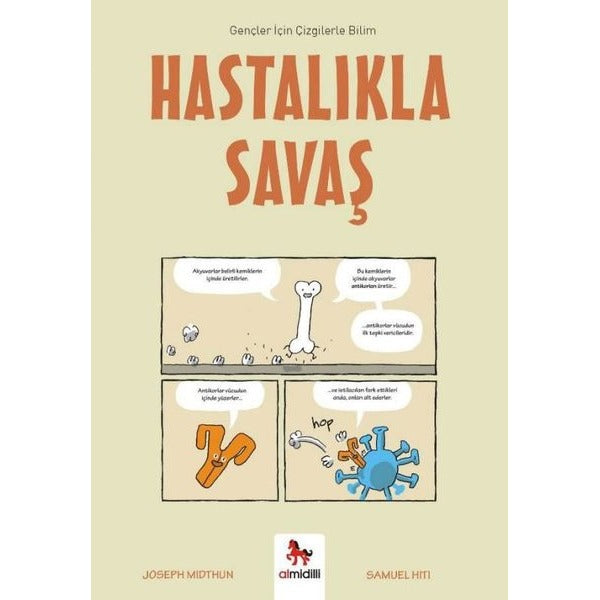 Hastalıkla Savaş-Gençler için Çizgilerle Bilim | Almidilli