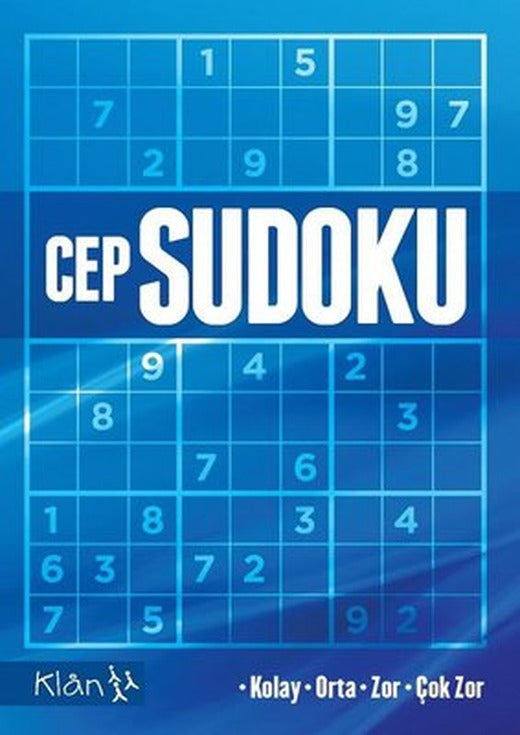 Cep Sudoku (Kolay Orta Zor Çok Zor) | Klan Yayınları