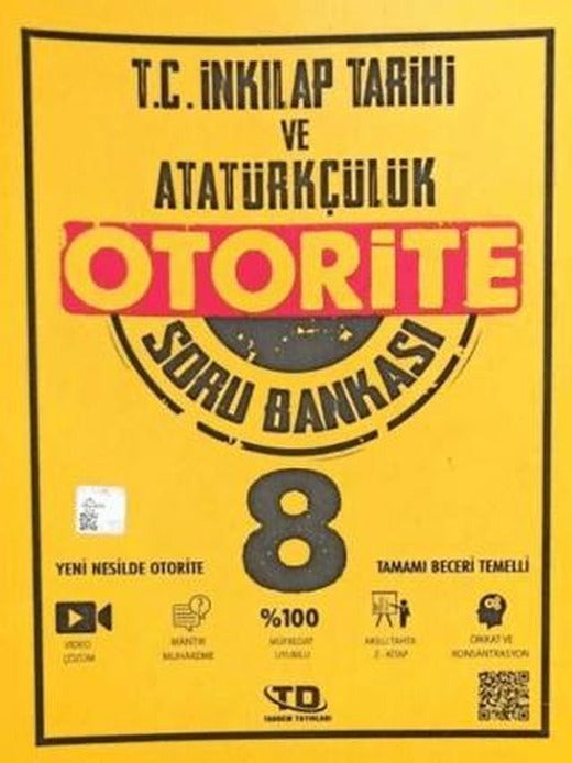 8. Sınıf İnkılap Tarihi ve Atatürkçülük Otorite Soru Bankası