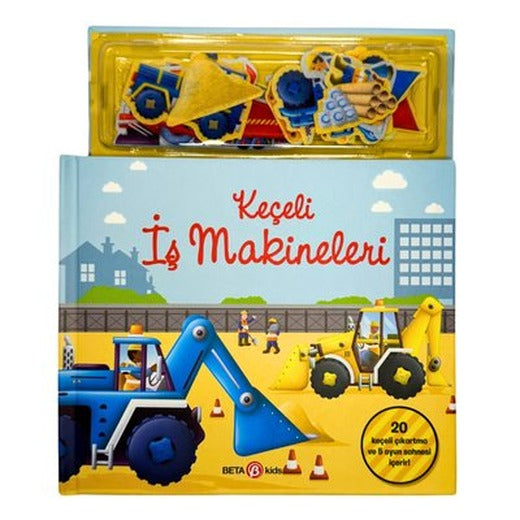Keçeli İş Makinaları | Beta Kids (İnce Kapak)