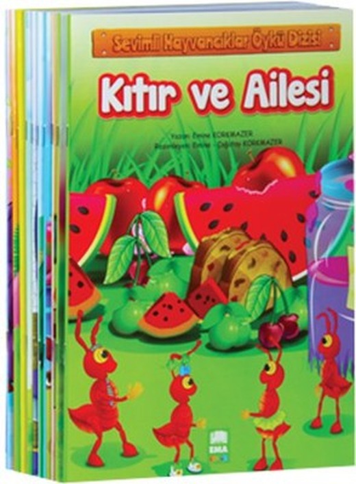 Sevimli Hayvancıklar Öykü Dizisi - 10 Kitap Takım | Ema Çocuk