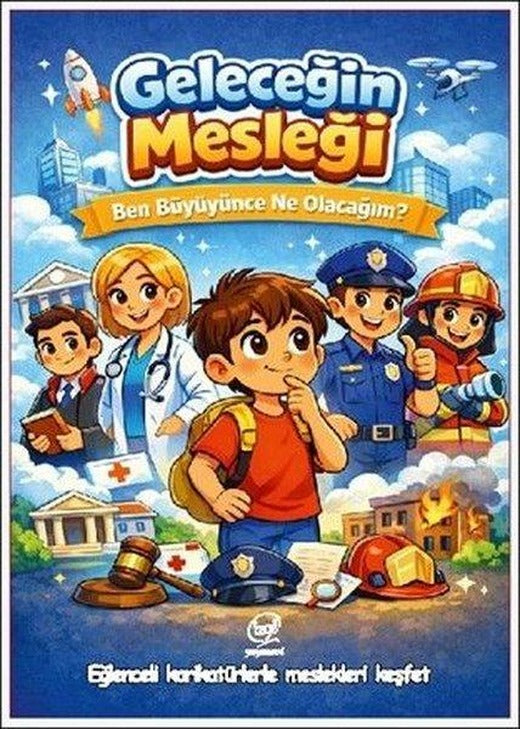 Geleceğin Mesleği - Ben Büyüyünce Ne Olacağım? | Çizge Yayıncılık (İnce Kapak)